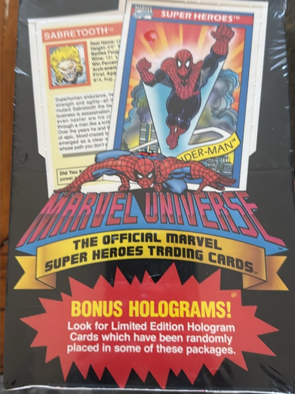 Marvel Universe 1990 Trading Pack - sealed box